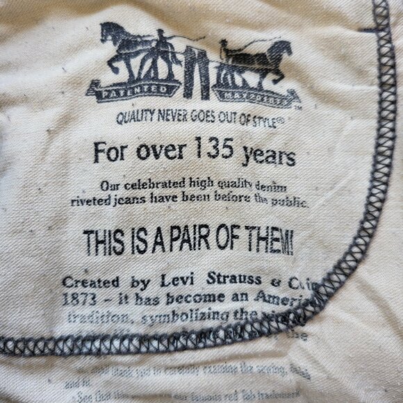 Men's 514 Levi Jeans - 34 x 34 - Very Good Used Condition - Picture 7 of 7